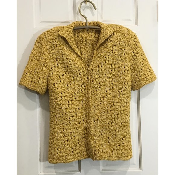 Vintage top and skirt handmade from just ribbons!